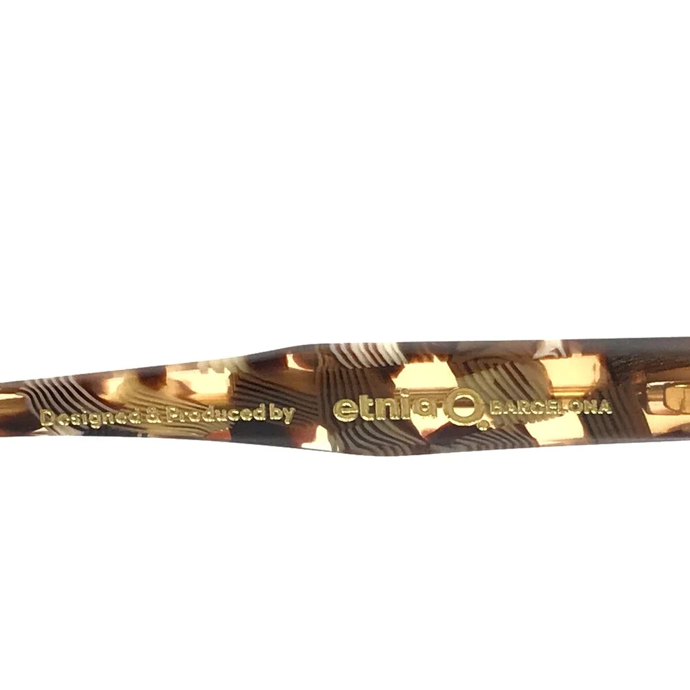 Etnia Barcelona Eyeglasses Frames VREELAND BKHV Black Havana Square 53-16-138